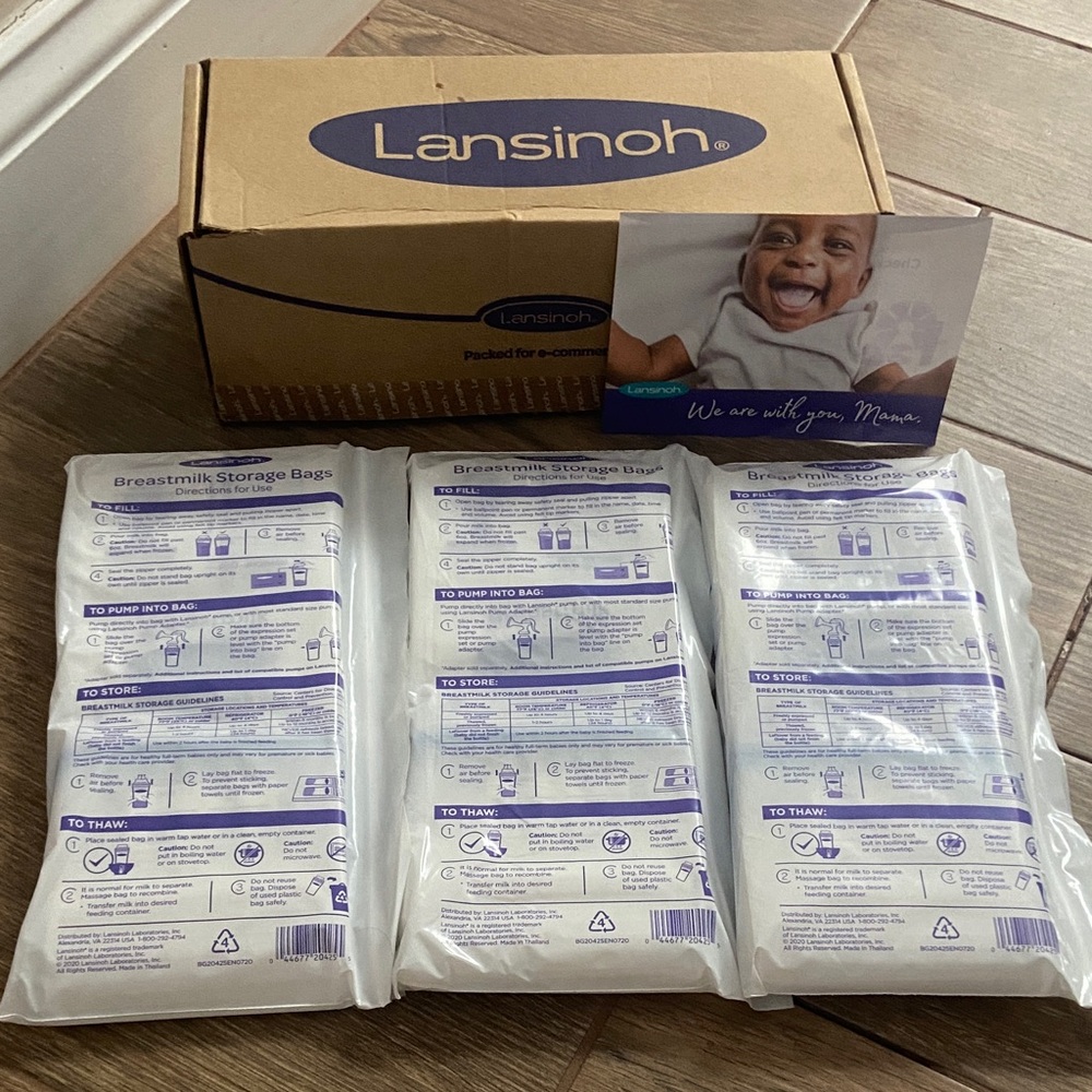 🧡 Lansinoh Breastmilk Storage Bags